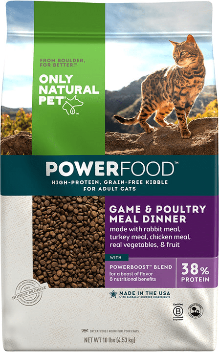 Only Natural Pet Powerfood Game & Poultry Meal Dinner